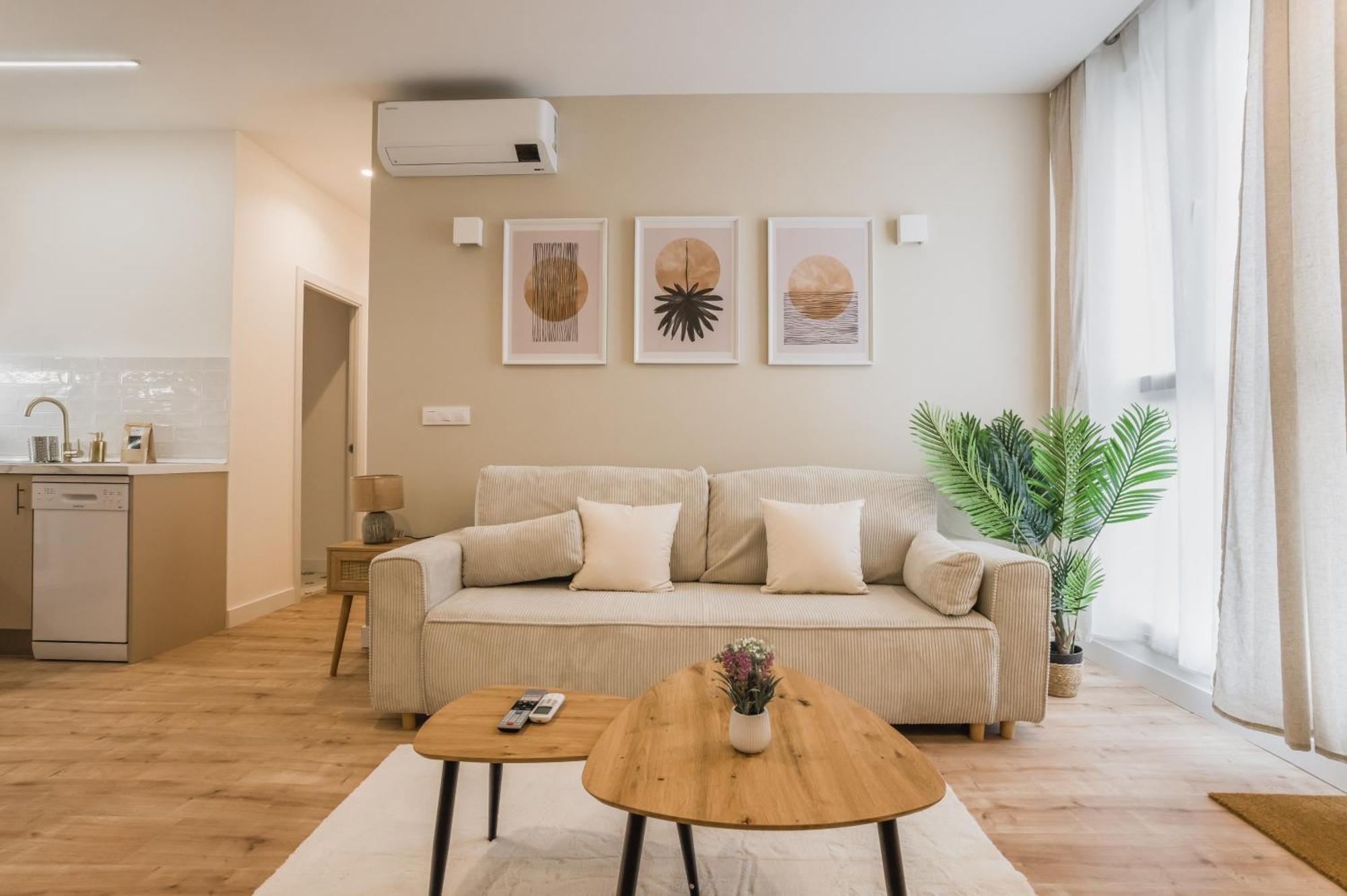 Spacious Stylish - 2bd 1bth - Cuatro Caminos Apartamento